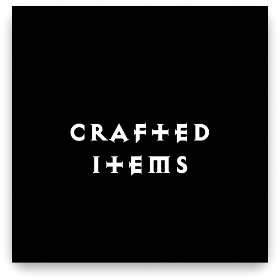 Crafted Items